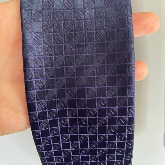 Calvin Klein Men's Purple Tie Business Casual Gift Guy - Picture 4 of 7